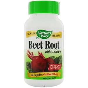  Natures Way Beet Root Powder 100 Capsules Health 