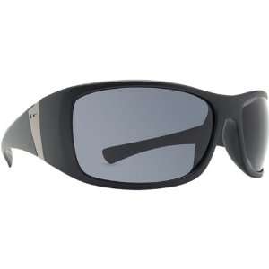 Dot Dash Convex Locker Room Sports Sunglasses/Eyewear   Black Satin 
