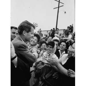  Attorney General Robert F. Kennedy Greeting Supporters 