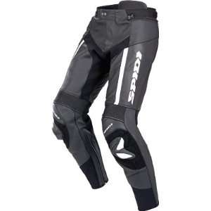  Spidi RR Pro Leather Pants Black/White Euro 58/US 42   Q28 