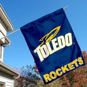  University of Toledo Rockets House Flag