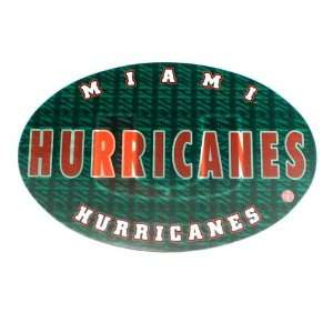  Miami Hurricanes NCAA Ultradepth 3 D Large Hologram Magnet 