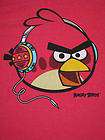 Mens Angry Birds T Shirt Red Select Size M or L