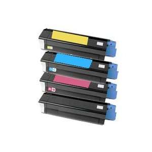   Color Pack of Black, Cyan, Magenta, Yellow Compatible Toner Value
