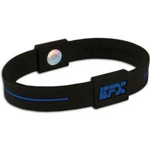  EFX Silicone Sport Bracelet Wristband Size LARGE 8 BLACK 