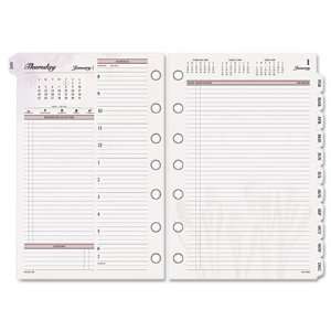  DRN481325   Daily Planner Refill,Jan Dec,2PPD,7HP,8 1/2x5 