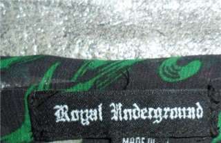 NWT $895 Royal Underground distressed leather jacket L  