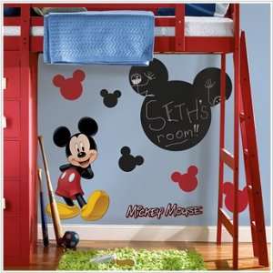  Mickey Chalkboard Peel & Stick Wall Decal Toys & Games