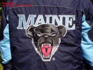 New UMO Orono Hockey MAINE BLACK BEARS Winter Jacket Parka Coat NWT 