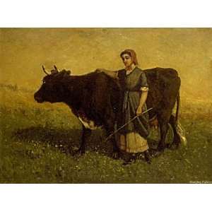  Untitled (woman walking with cow)