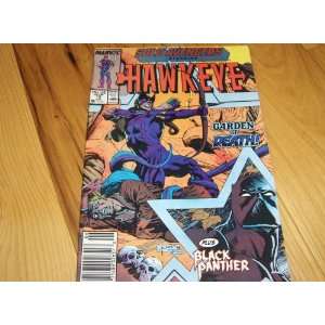  1989 Solo Avengers Hawkeye Comic Book 
