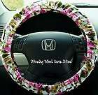 Car Steering Wheel Cover Pink Camo Cat Print NEW items in Steering 