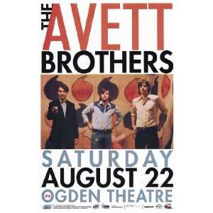  Avett Brothers Poster Handbill The 