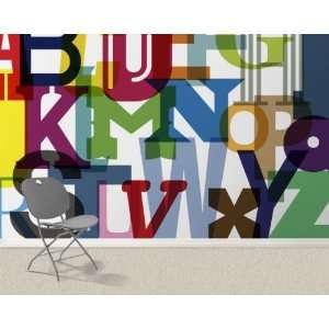  Typeset Pre Pasted Mural