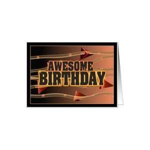 Awesome birthday wishes spiral through triangles Card 