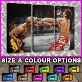 New Contemporary Canvas   UFC MMA Anderson Silva VS Cote   COLOUR 