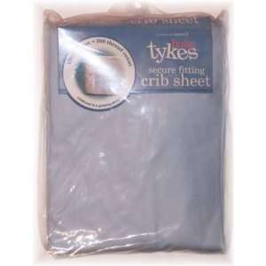  Baby Tykes Secure Fitting Crib Sheet Blue: Home & Kitchen