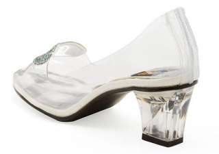   Slipper Silver Glitter Heart 2 Heel Ellie Shoes 212 ARIEL/CLRS  