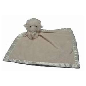   Personalized Cuddly Soft Lamb Baby or Toddler Security Blanket Baby