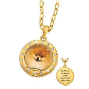  Eyes of Love Pomeranian Pendant Jewelry