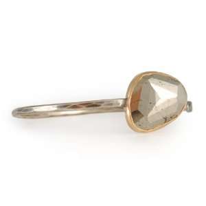  MELISSA JOY MANNING  Pyrite Cuff Bracelet: Jewelry