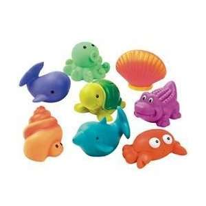  Squirtie Sea Animals bath toys by Elegant Baby: Baby
