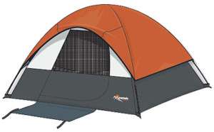 Mountain Trails Twin Peaks Sports Dome Tent 4 Persons 047297642582 