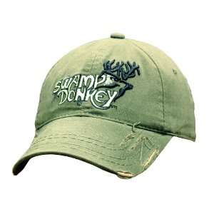    Primos Hunting Olive Swamp Donkey Logo Ball Cap
