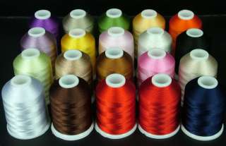 Fil a broder machine broderie rayonne embroidery thread  