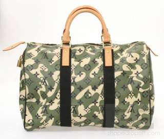 Louis Vuitton Limited Monogramouflage Canvas Speedy 35 Handbag  