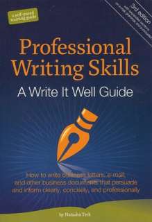   Write It Well Guide by Natasha Terk, Write It Well  Paperback