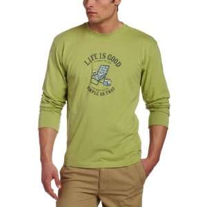   Mens Crusher Simple Lawn Chair Long Sleeve T Shirt: Sports & Outdoors
