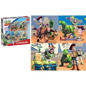  Toy Story 4 in 1 Puzzles: Toys & Games