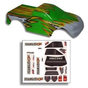    Redcat Racing 88009GY .10 Truck Body Green and Yellow Toys & Games