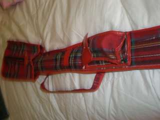 GREAT VINTAGE CHILDS GOLF BAG AND CLUBSVERY NICE 60S LOWER PRICE 