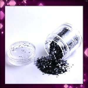   Nail Art Sparkling Glitter Powder Dust Tips Salon Set B0387 Beauty