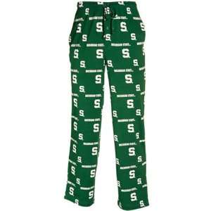  Michigan State Spartans Green T2 Pajama Pants