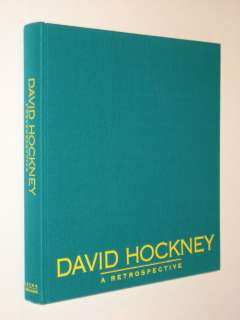 DAVID HOCKNEY A Retrospective Abrams c. 1988 HC w/ DJ  