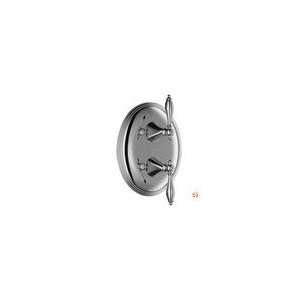   T10302 4M CP Stacked Valve Trim, Metal Lever Han