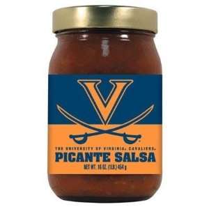 Hot Sauce Harrys 2734 VIRGINIA TECH Hokies Picante Salsa Medium   16oz