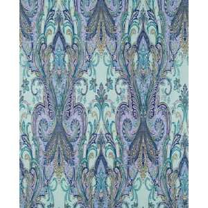 Balvenie Linen & Cotton Paisley   Wave/Blue Indoor Multipurpose Fabric