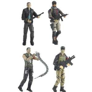  Terminator 4 Salvation 3 3/4 inch Human Action Figure set of 4 