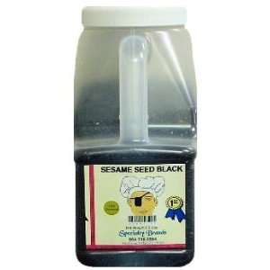Sesame Seed Black   5.5 lb. Jar Grocery & Gourmet Food