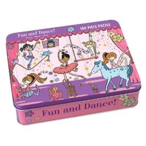  Fun and Dance 100 Piece Puzzle Tin: Toys & Games