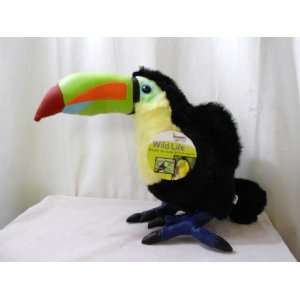  Wild Life  Keel Billed Toucan Plush Animal: Toys 