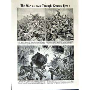   1914 15 WORLD WAR GERMAN CHILDREN RUSSIAN GUN BRITISH