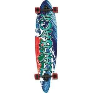  Layback Banzi Complete Longboard Skateboard   8.12 x 34 