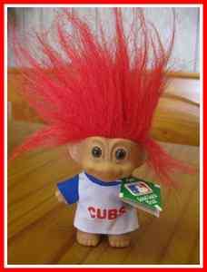 Russ Cubs Troll Doll  