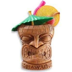  Hawaii Magnet Hand Painted Tiki Bar Time: Kitchen & Dining