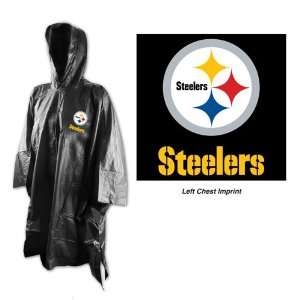  Pittsburgh Steelers NFL Adult Rain Poncho 